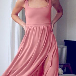 Aritzia Wilfred Market Slit Dress